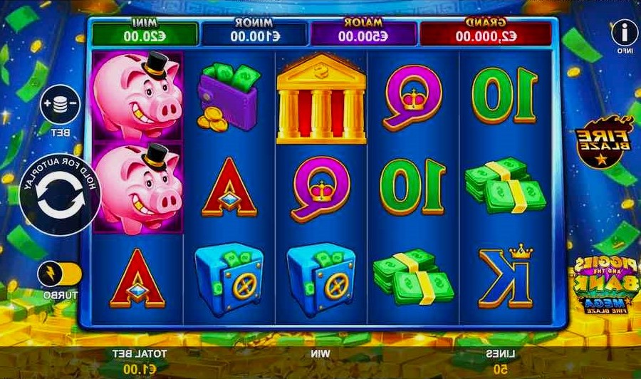 Mega Fire Blaze Piggies and the Bank Slot